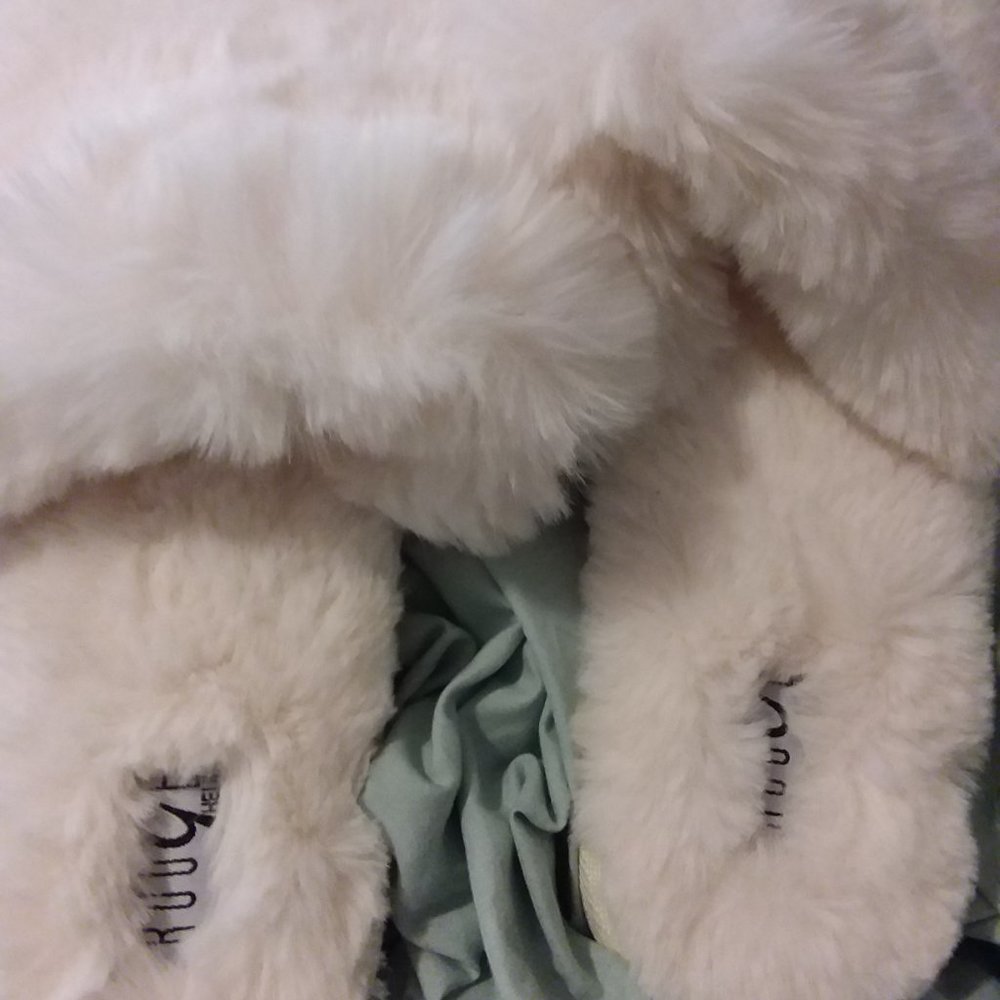 Rainbow Rouge Women's Sandal Slips White size 10